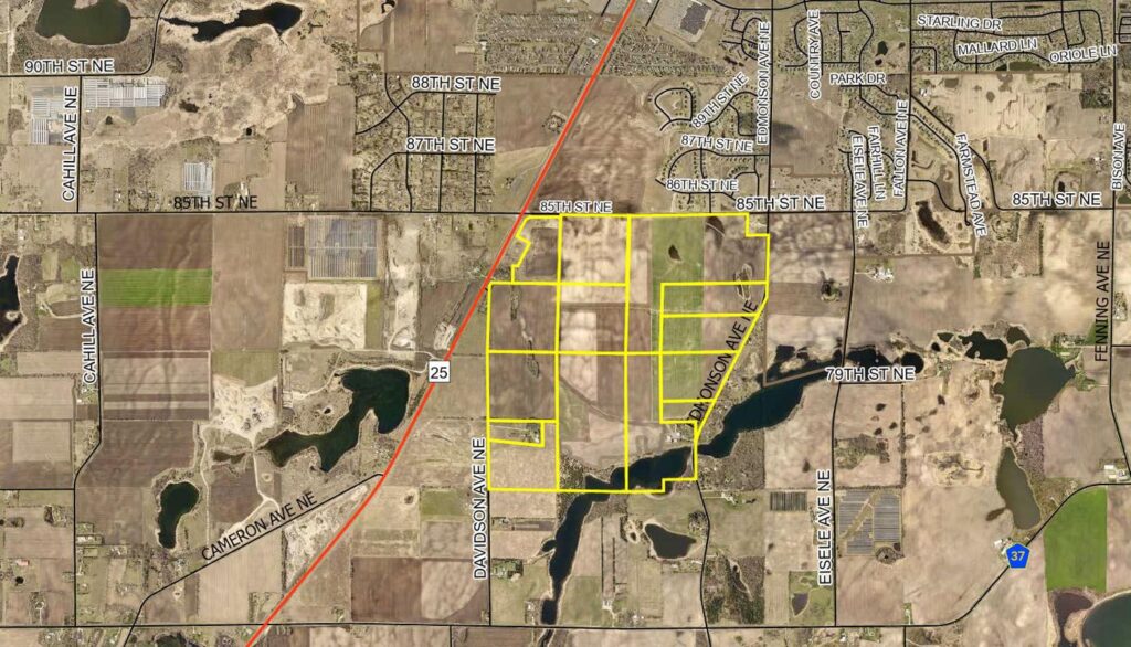 Location of Monticello Tech campus south of 85th St